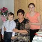 Татьяна Владимировна и внуки_обработано